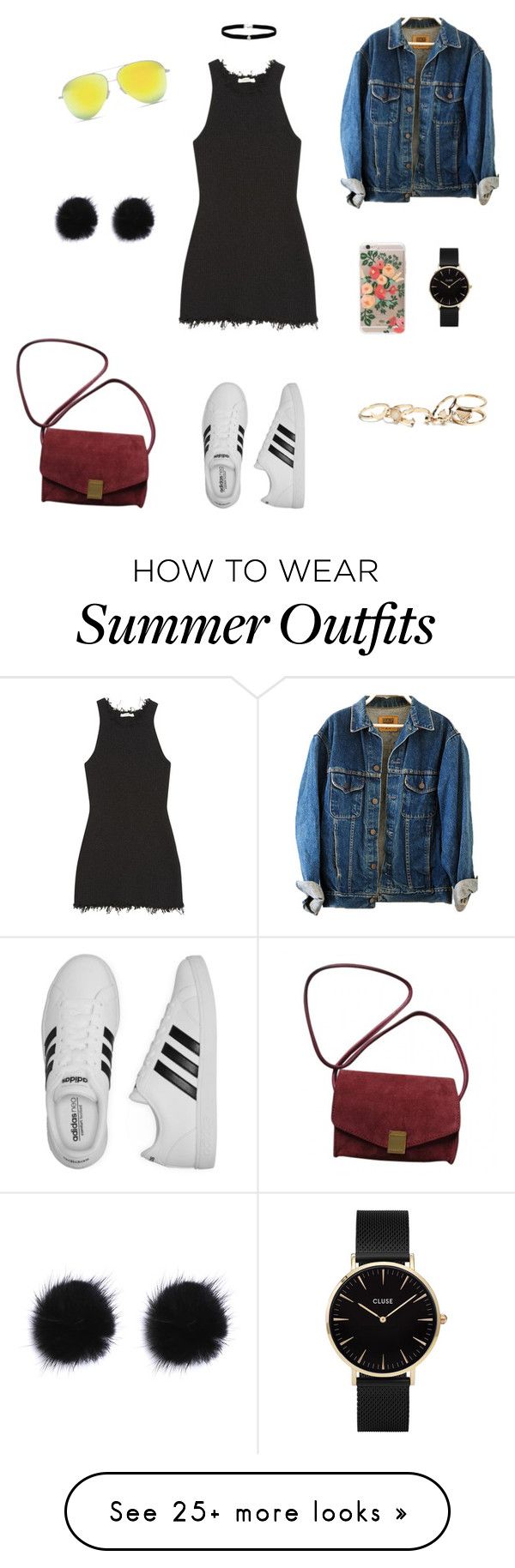 "Summer 1" by paolamaitanl on Polyvore featuring CÃLINE, Victoria B...